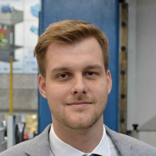 This image shows David Briesenick, M. Sc.