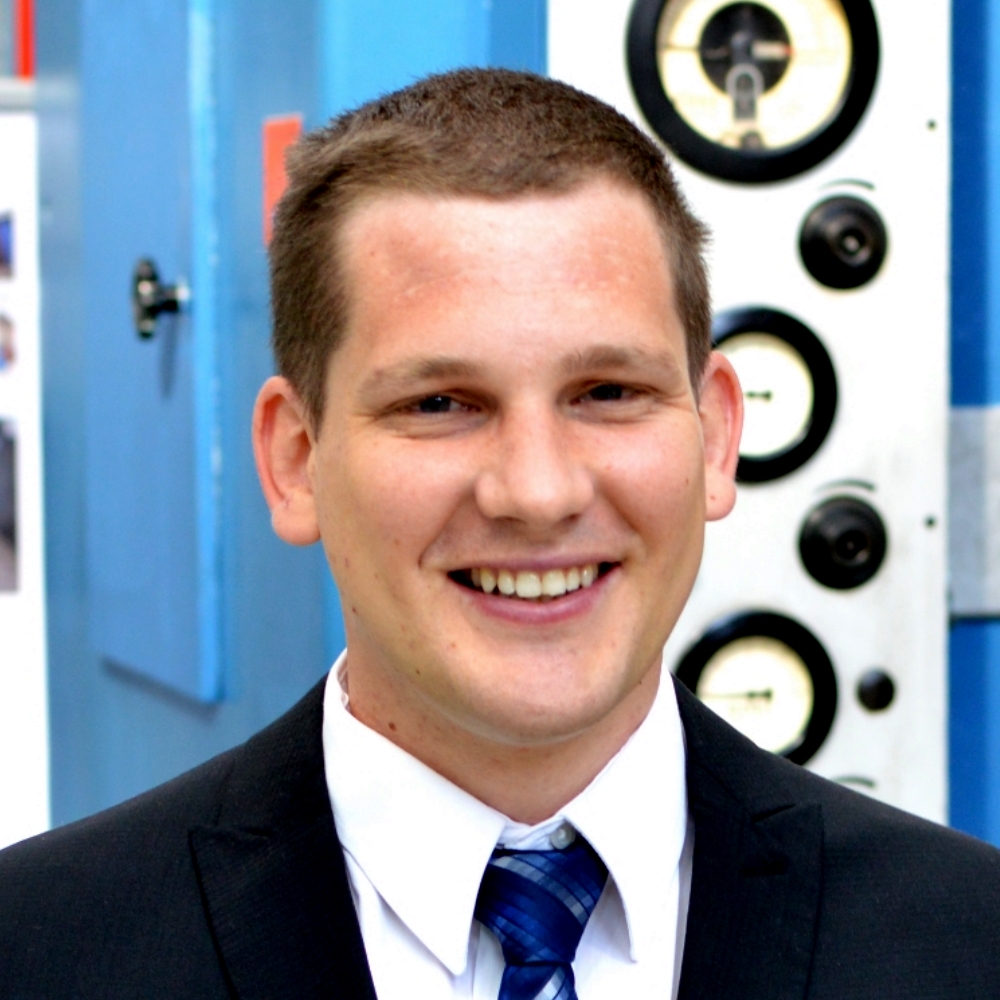 This image shows Adrian Schenek, M. Sc.